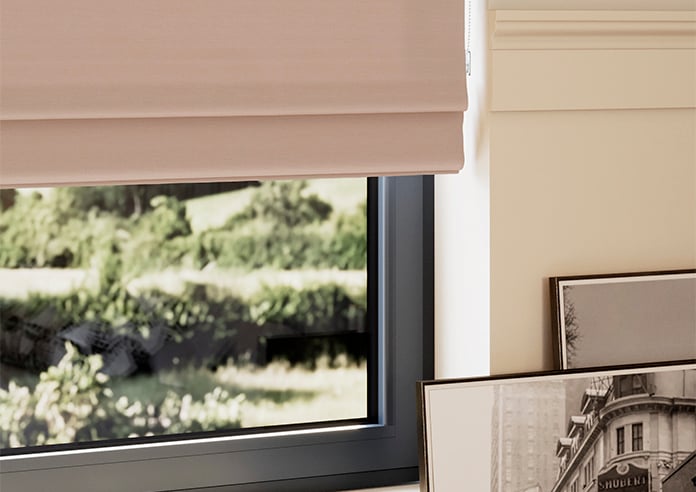 Cortona, Warm Rose - Roman Blind - Image 5